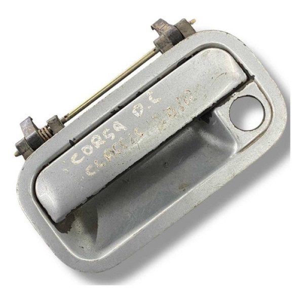 Maçaneta Ext Porta Dianteira Esq Corsa Classic 2010 93251719 Cinza Dianteira