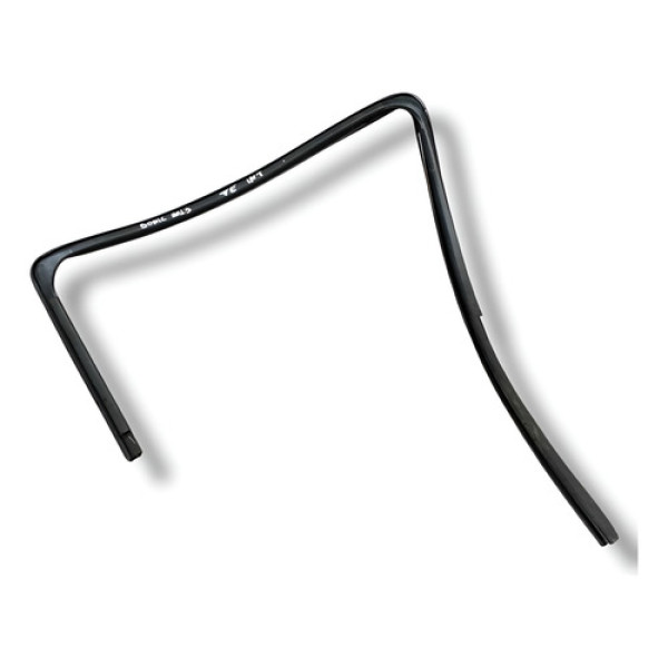 Borracha Canaleta Vidro Traseira Esquerda Interno Sonic 2013 - Preto