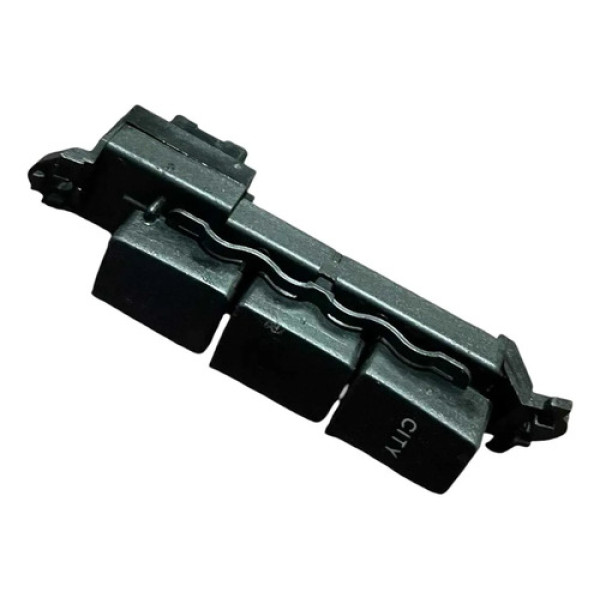 Botão Interruptor City Console Fiat Stilo 2007 2008 2009 Amarelo