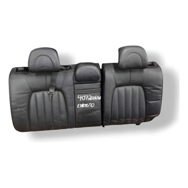 Encosto Banco Traseiro Peugeot 407 Sw 2006 2007 2008 - Preto