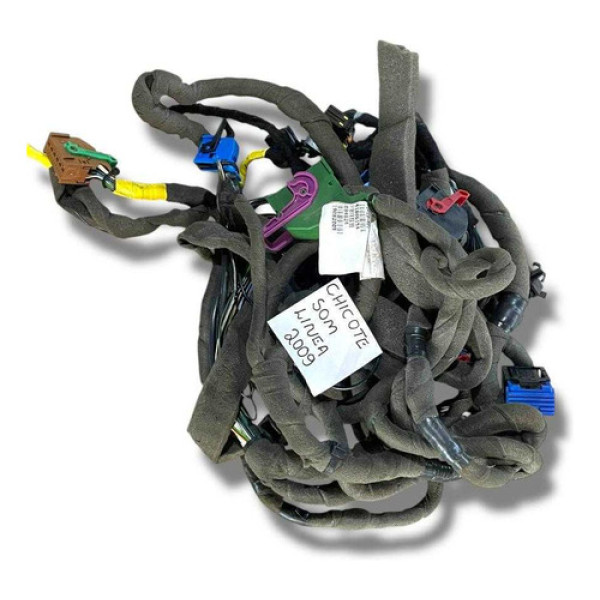 Chicote Int Painel Som Fiat Linea 2009 Fif19r01/00518061540