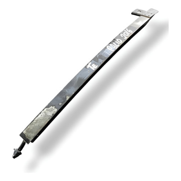 Canaleta Guia Vidro Traseiro Esquerdo Fiat Palio 2016 2017 Preto