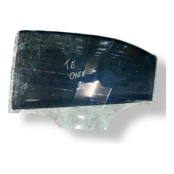Vidro Porta Traseira Esquerda Chevrolet Onix 2015 2016 2017