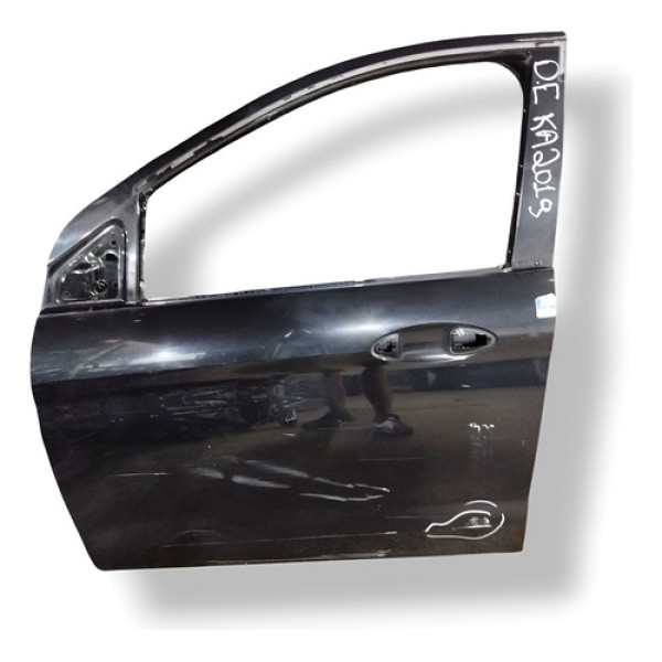 Porta Dianteira Esquerda Ford Ka 2015 A 2019 Com Detalhe Preto Esquerda Dianteira