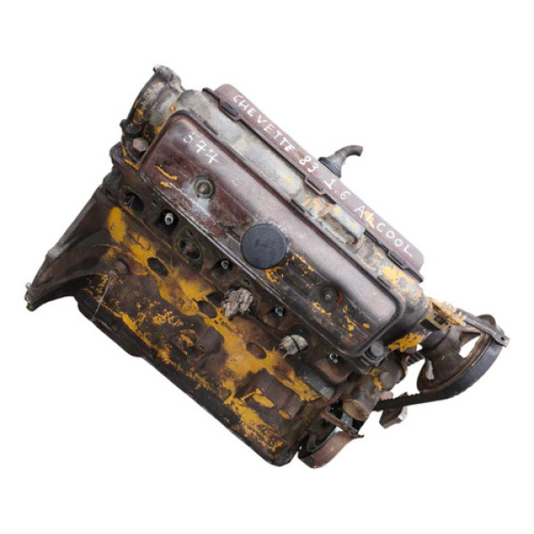 Motor Parcial Chevrolet Chevette 1.6 1983 A 1989 1.6 Alcool 
