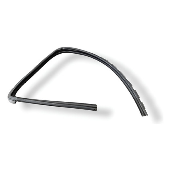 Borracha Canaleta Vidro Dianteira Direita Nissan Versa 2019 Preto