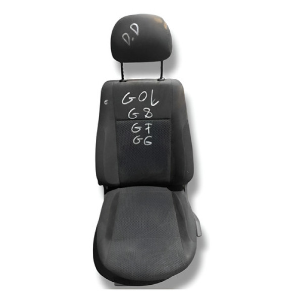 Banco Dianteiro Direito - Volkswagen Gol G8 G7 G6 - Preto