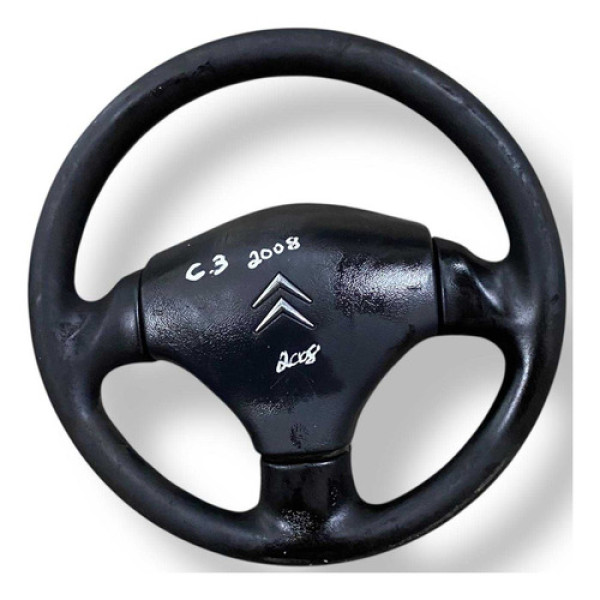 Volante Direçao Citroën C3 2008 2009 2010 2011 2012 2013 Azul