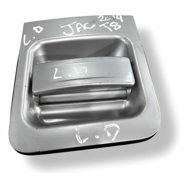 Maçaneta Externa Lado Direito Jac T8 2014 A 2016  83660v7010 Cinza Traseira