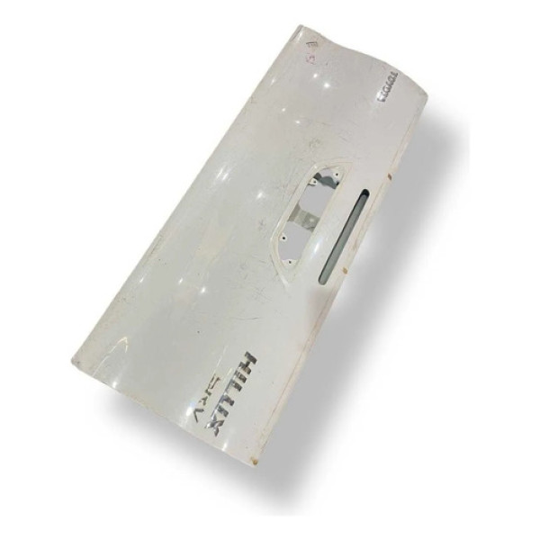 Tampa Traseira Porta Malas Toyota Hilux Sr-v 2016/19 Detalhe Branco