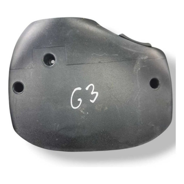 Moldura Inferior Coluna Painel Vw Gol 1.0 2003 - 377953516b Prateado Listras