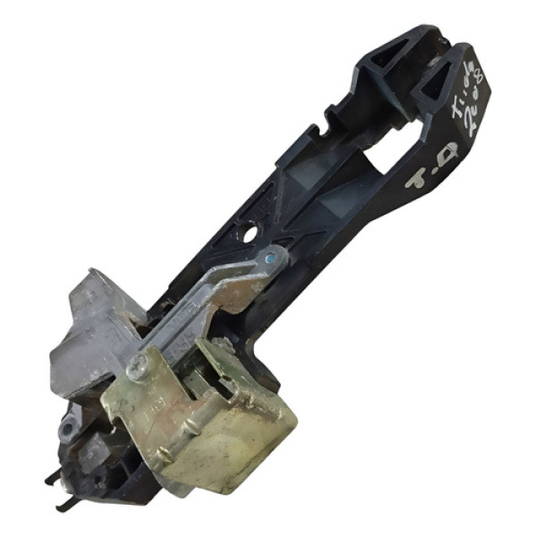 Suporte Maçaneta Externa Tras Direita Nissan Tiida 2009 2010 Preto Dianteira