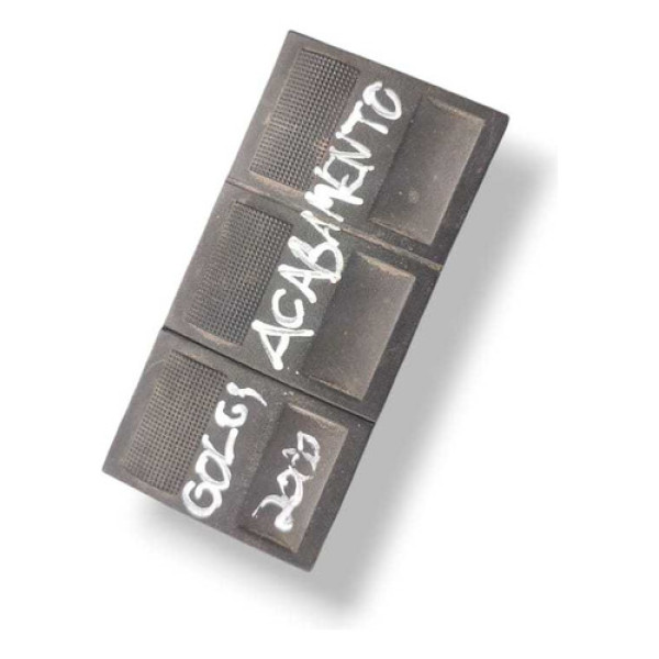 Botao Falso Painel Volkswagen Gol G3 2002 A 2004 377959087 Preto