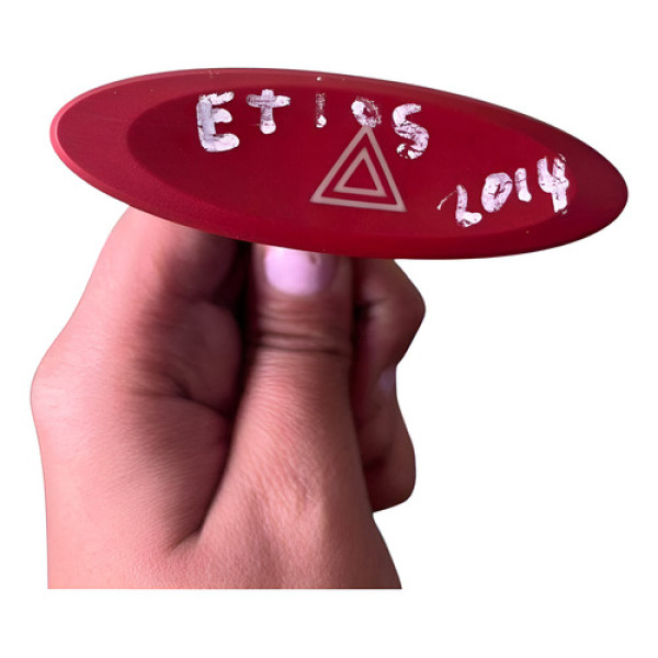 Botão Comando Alerta Toyota Etios 2017 Vermelho