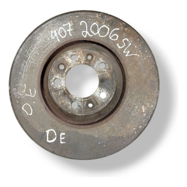  Disco Freio Dianteiro Esquerd Peugeot 407 Sw 3.0 2006/2009 