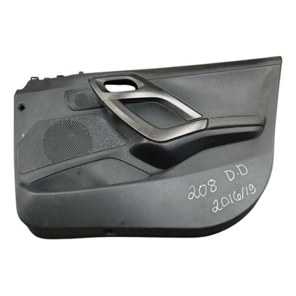 Forro De Porta Dianteira Direita Peugeot 208 2016 9801289677