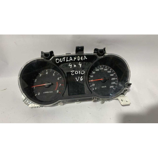 Painel Instrumento Mitsubishi Outlander 2016 V6 4x4 8100b361 Preto