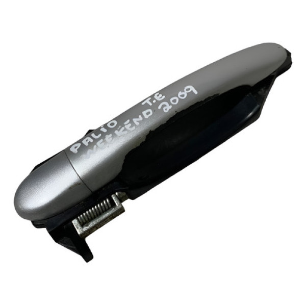 Maçaneta Externa Traseira Esquerda Palio Weekend  Preta Traseira