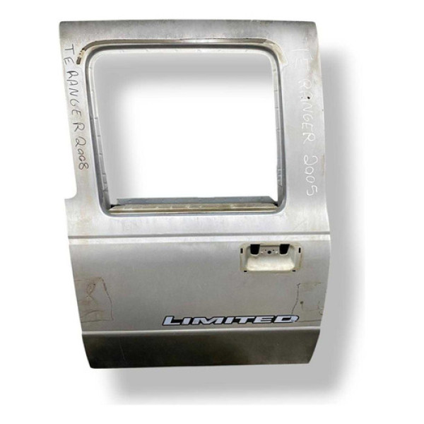 Porta Traseira Esquerda Ford Ranger 2005 2006 2007 2008 2009 Traseira Esquerda Prateado