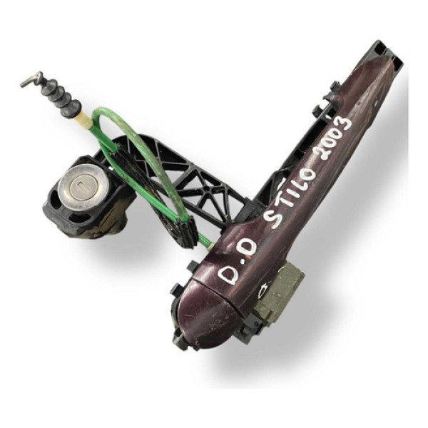 Maçaneta  Externa Dianteira Direita  Fiat Stilo 200324055 Preto Dianteira