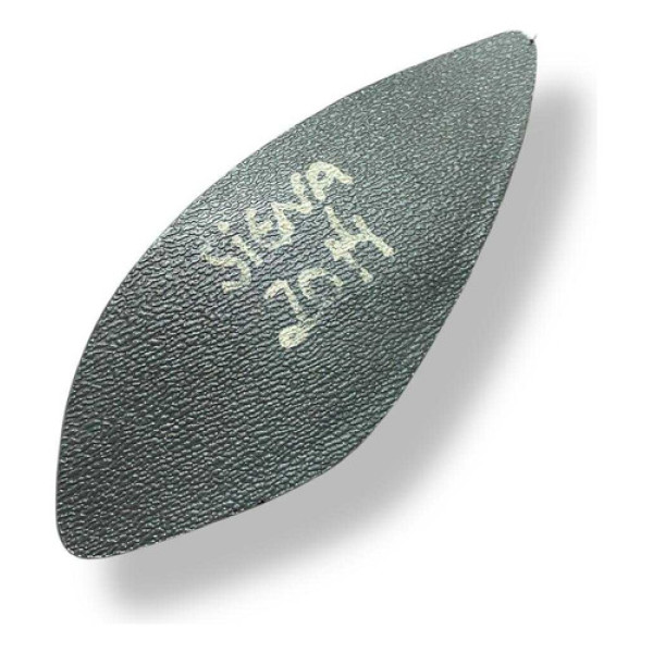 Acabamento Painel Lado Esquerdo Fiat Siena 2014/15 735336660 Verde-escuro Listras