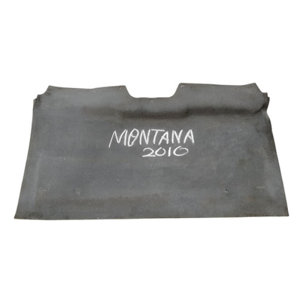 Forro Carpete Interno Traseiro Chevrolet  Montana  2010 2011 Cinza