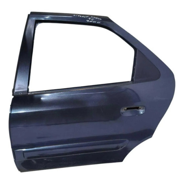 Porta Traseira Esquerda Citroen Xsara 1999 2000 2001 2002 Traseira Esquerda Cinza-escuro