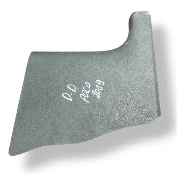 Acabamento Soleira Dianteira Direita Vw Polo 2009 6q1863484a Preto