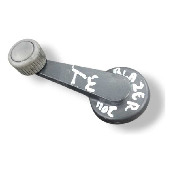 Manivela Vidro Traseiro Esquerdo Gm Blazer 2.4 2010 14030586 Branco