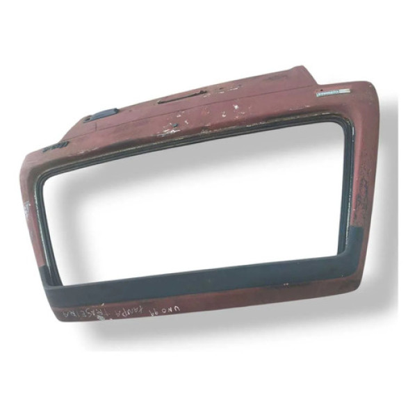 Tampa Traseira Porta Malas Fiat Uno 1.0 - 1997 1998 1999 Vermelho