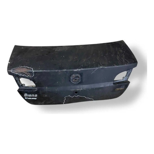 Tampa Traseira Fiat Siena 2010 2011 2012 2013 2014 Detalhe Preto