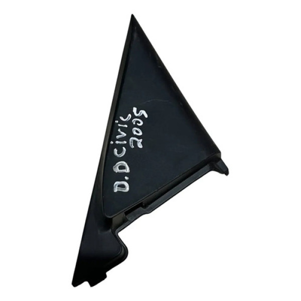 Moldura Interna Retrovisor Direito Honda Civic 2005 76220s5a Preto