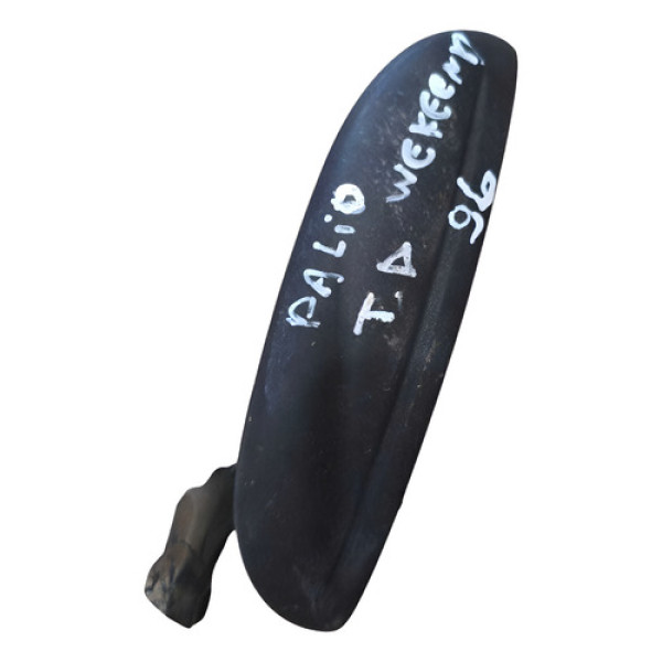 Maçaneta Externa Traseira Direita Fiat Palio Weekend 1996  Preto Traseira