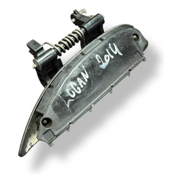 Maçaneta Externa Dianteira Esquerda Renault Logan 2014 2015 Branco Dianteira