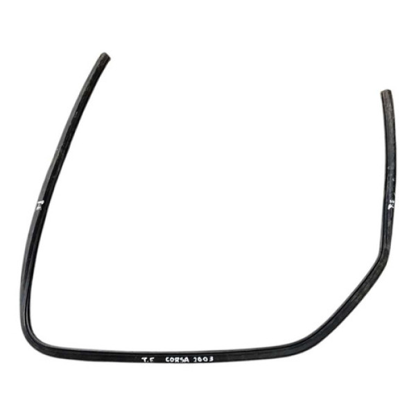 Borracha Canaleta Vido Traseiro Esquerdo Gm Corsa 1.0 2003  Vermelho