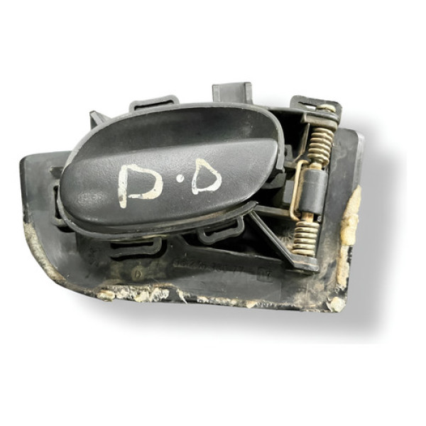 Maçaneta Interna Dianteira Direita 207 2006/2011 9623698077 Prateado Dianteira