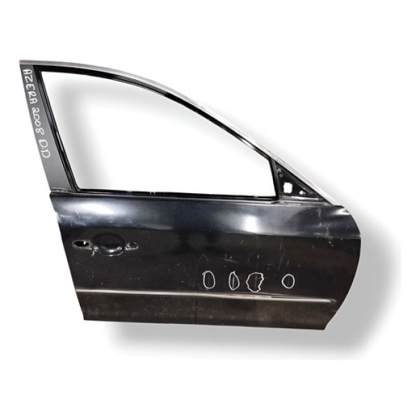 Porta Dianteira Direita  Hyundai Azera 2008 2009 Detalhe Dianteira Direita Preto