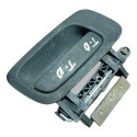 Maçaneta Externa Traseira Direita Chevrolet Zafira 2007 2008 Cinza Traseira