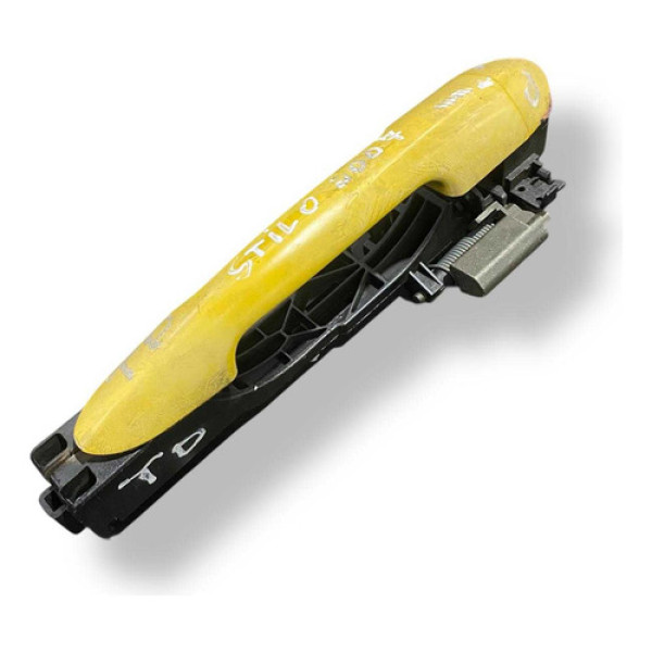 Maçaneta Externa Traseira Direita Fiat Stilo 2007 242054 Amarelo Traseira