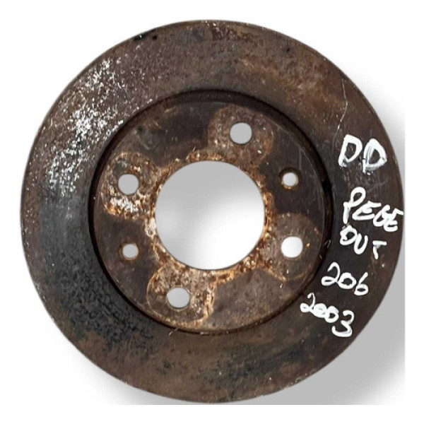Disco Freio Dianteiro Direito Peugeot 206 - 2003/2004/2005