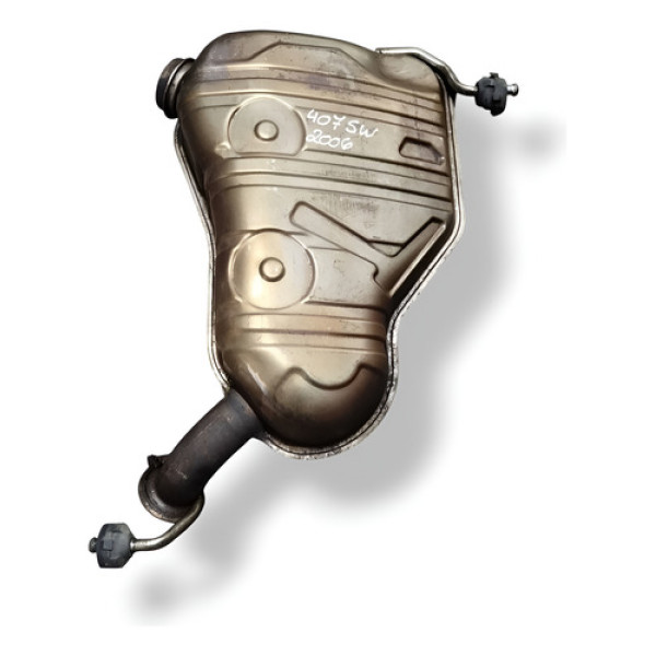 Silêncioso Traseiro Peugeot 407 Sw 2006 2007 2008 2009 