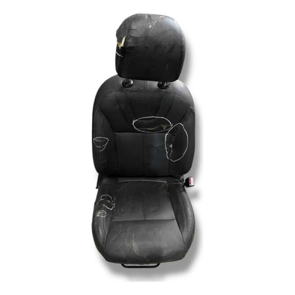 Banco Dianteiro Direito Citroen C4 Lounge 2016 2017 Detalhe Preto