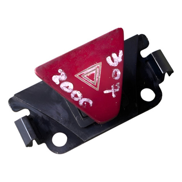 Botao Pisca Alerta Peugeot 307 05/2006/2007/2008/2009/2010 Vermelho