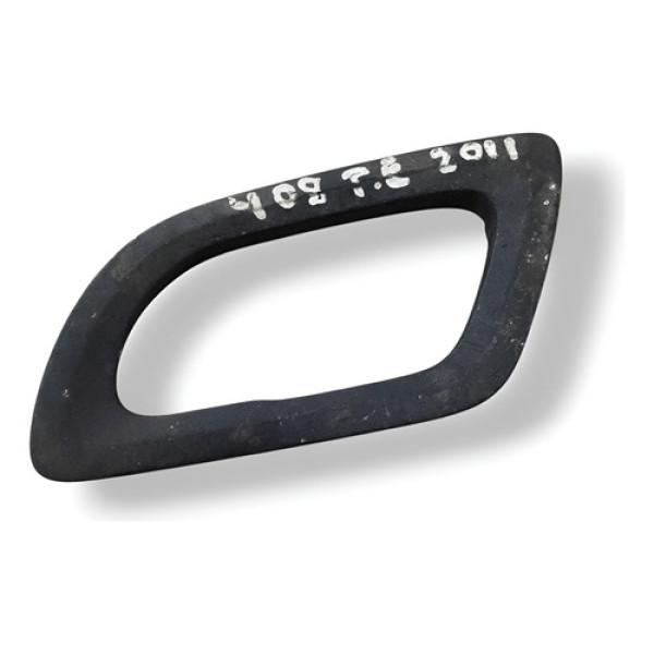 Moldura Maçaneta Interna Traseira Esquerda Peugeot 408 2011 Preto Traseira