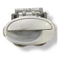 Maçaneta Ext Tras Esquerda Gm Meriva 2003 A 2012 - 907154025 Branco Traseira