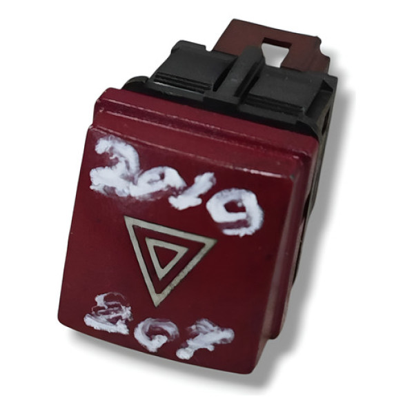 Botao Alerta Peugeot 207 2010 2011 2012 2013 2014 2015 2016 Preto