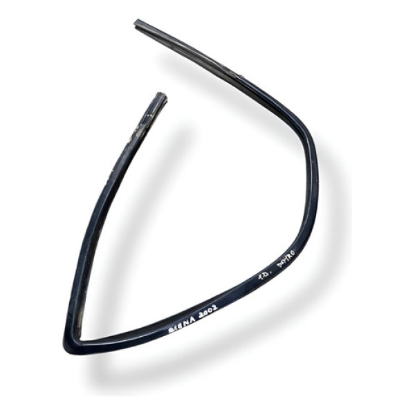 Canaleta Porta Traseira Direita Fiat Siena 2001 2002 2003  Preto