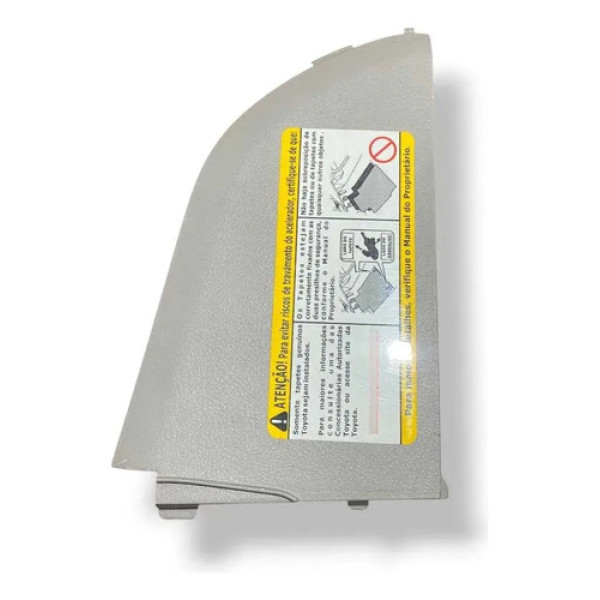 Moldura Acabamento Painel Esquerdo Corolla 2014 5531802100 Cinza Liso