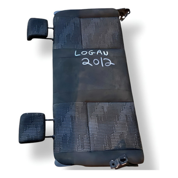 Encosto Banco Traseiro Renault Logan 2012 2013 2014 2015 Azul-marinho