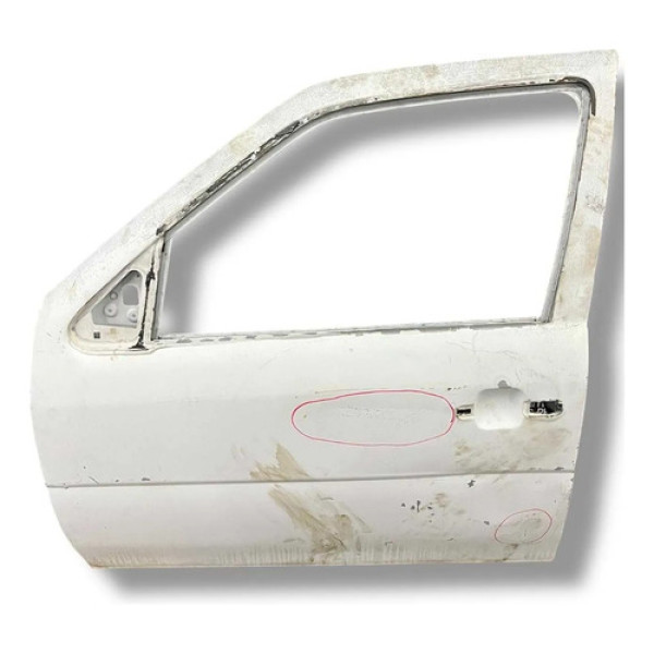 Porta Dianteira Esquerda Vw Gol G4 2009/2014 4 Porta Detalhe Dianteira Esquerda Branco